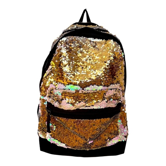 Victoria's Secret PINK Sequin Flip Campus Backpack - Picture 2 of 6